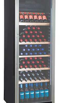 Armário expositor de vinhos para 72 garrafas