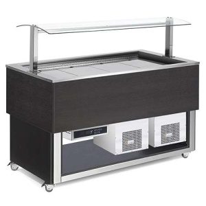 Buffet com refrigeração ventilada