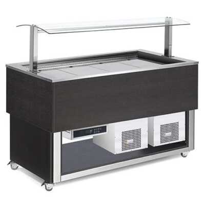 Buffet com refrigeração ventilada