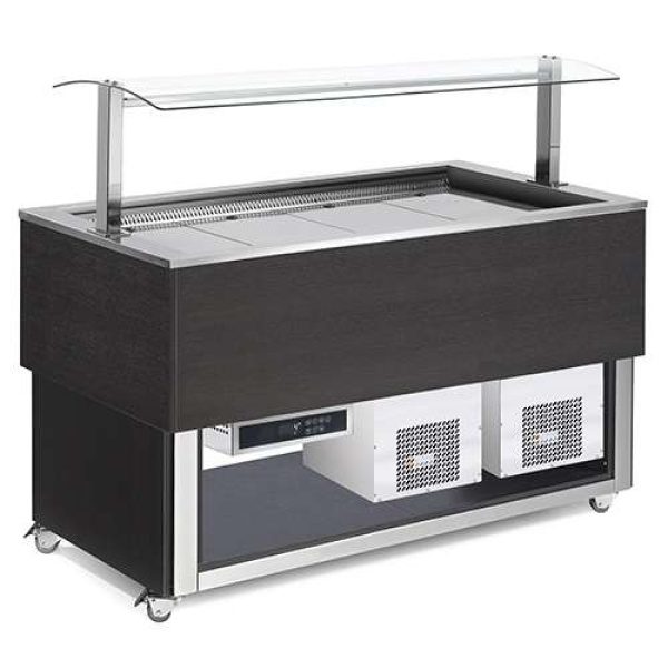 Buffet com refrigeração ventilada