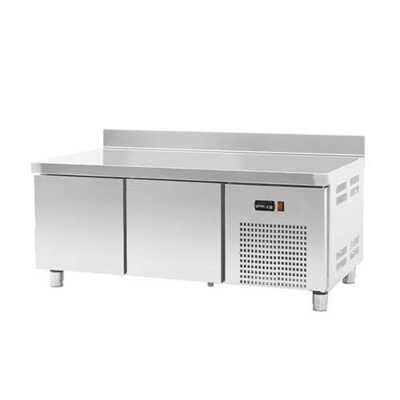 Base refrigerada para linha queima com 2 gavetões
