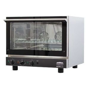 Forno convetor elétrico para pastelaria com humidificação e grill