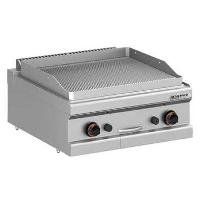 Fry-top a gás duplo