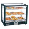 Vitrine quente ventilada de bancada