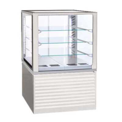 Vitrine panorâmica refrigerada