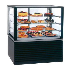Vitrine panorâmica refrigerada