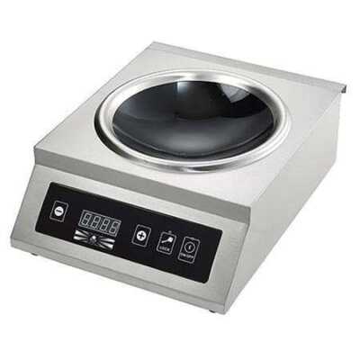 Placa de indução WOK com controlo tátil
