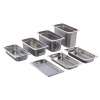 TABULEIRO INOX GN1/2-200