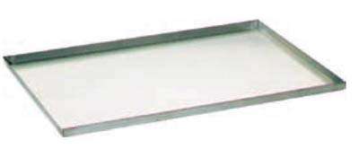 TABULEIRO PLANO AÇO INOX 400x600x100