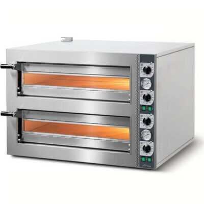 FORNO DE PIZZAS TZ425/2M 4+4P 250mm DIAMETRO