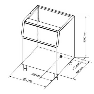 BIN 200 INOX P/VM350