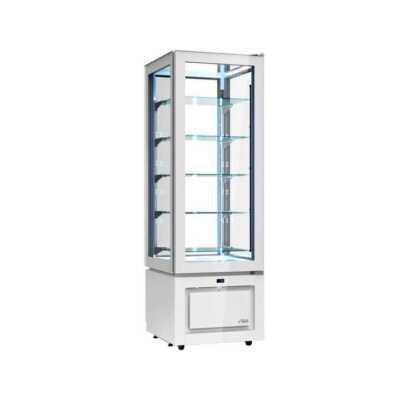 VITRINE LUXOR SLIM BRANCA KC6V(+14º+16ºC)VENT CHOC