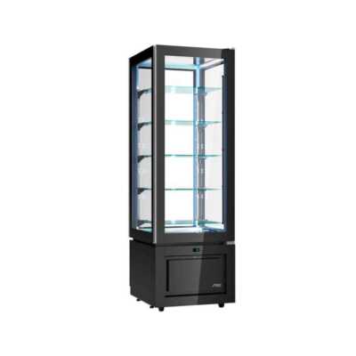VITRINE LUXOR SLIM PRETA KC6A(+14º+16º)VENTI CHOC