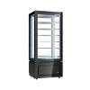 VITRINE LUXOR PRETA KG8A (-25º-15ºC) ESTÁTICA