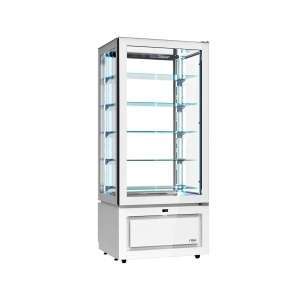 VITRINE LUXOR BRANCA KC8V(+14º+16ºC)VENTILADA CHOC