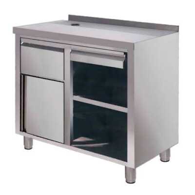 MÓVEL CAFETEIRO TULHA ESQ 1 GAVETA 1000x600x850mm