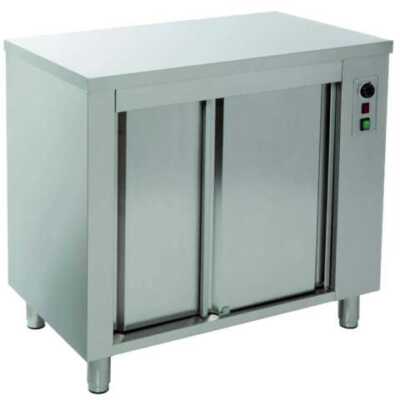 MESA ESTUFA PORTAS DESLIZANTES 1000x600x850 INOX