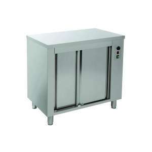 MESA ESTUFA PORTAS DESLIZANTES 2000x600x850 INOX