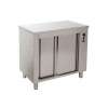 MESA ESTUFA PORTAS DESLIZANTES 2000x700x850 INOX