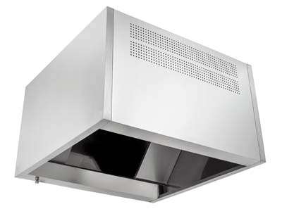 APANHA FUMOS MURAL COMPENSADO 2500x1000x600 INOX