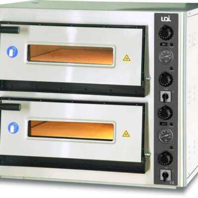 FORNO DE PIZZAS ELECT. UD602 4+4 x 33cm (DIAM.)