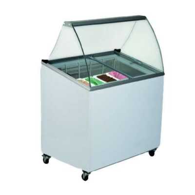 VITRINE DE GELADOS VIDRO CURVO UDIFRI5VC