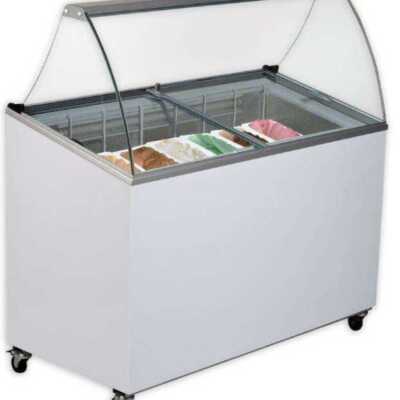 VITRINE DE GELADOS VIDRO CURVO UDIFRI7VC