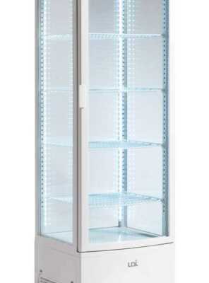 VITRINE EXPOSITORA BRANCA GRELHAS AJUSTA UDVEGF286
