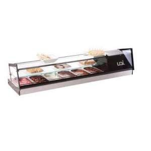 VITRINE REFRIGERADA 3 PLANOS UDI CUBO 6