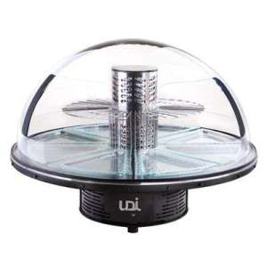 VITRINE REFR.PANORÂMICA UDI BUFFET LEDS C/CUP.VIDR
