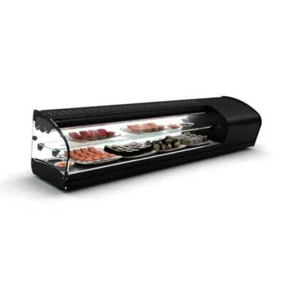 VITRINE REFRIG SHARK 26SP SUSHI VC CUBA PLANA LEDS