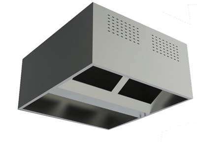 APANHA FUMOS CENTRAL COMPENS. 2500x2200x600 INOX