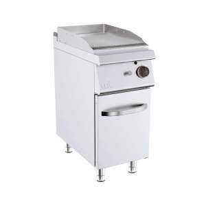 FRY-TOP GAS SIMPLES NERVURADO ARMARIO