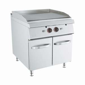 FRY-TOP GAS DUPLO NERVURADO ARMARIO