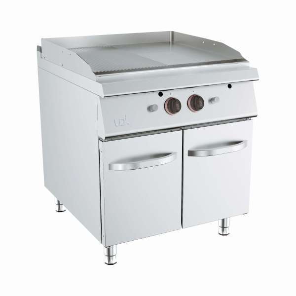 UDFT9DMAPG FRY-TOP GAS DUPLO MISTO ARMARIO
