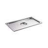 TAMPA AÇO INOX GN1/3