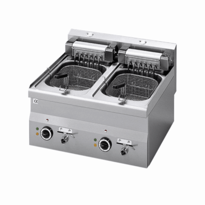 Fritadeira elétrica 2 cubas 10Lts - 6060FRE (L600)