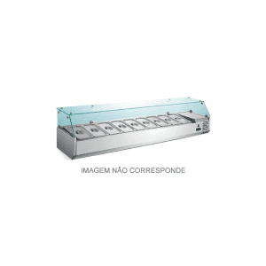 Expositor refrigerado ingredientes VR-1800