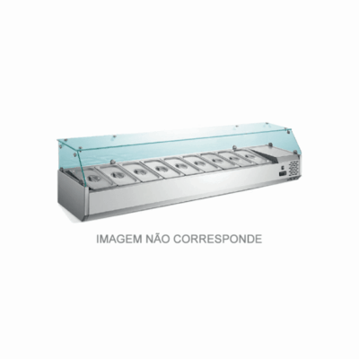 Expositor refrigerado ingredientes VR-1800