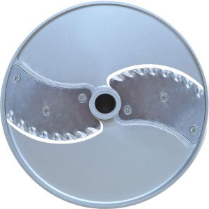 Disco W3 - Fatiador ondulado de 3mm para cortadora de legumes - em aço inoxidável e alumínio - Suporte incluído - Acessório PA-7/PA-7PRO