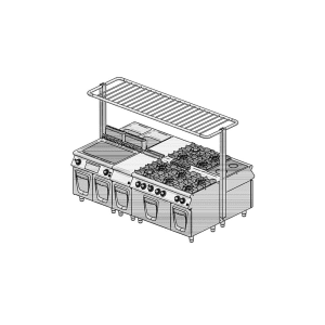 Prateleira linha queima - VSPT55 (L900)
