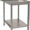 MESA LAVA PRATOS INOX SAIDA ESQUERDA 650x735x850
