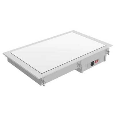 Buffet de encastrar com placa de aquecimento em vitrocerâmica