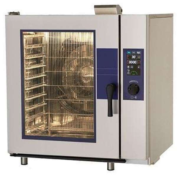 Forno convector misto a gás com caldeira