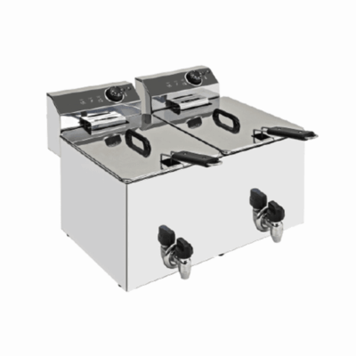 Fritadeira elétrica 2 cubas 10Lts - XDF 1010LG