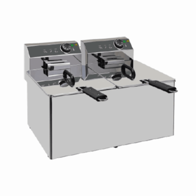 Fritadeira elétrica 2 cubas 10Lts - XDF 1010L
