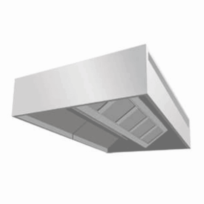 Hotte central compensada sem motor L1800