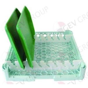 Cesto de 8 tabuleiros 500 x500 x100h mm