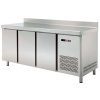 Mesa de snacks refrigerada 2 portas Profundidade 600