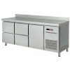 Mesa de snacks refrigerada 4 gavetas + 1 porta Profundidade 600